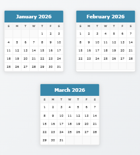 Custom Calendar Maker 2026–2028