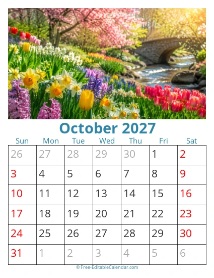 Photo Calendar 2027 | Custom Photos